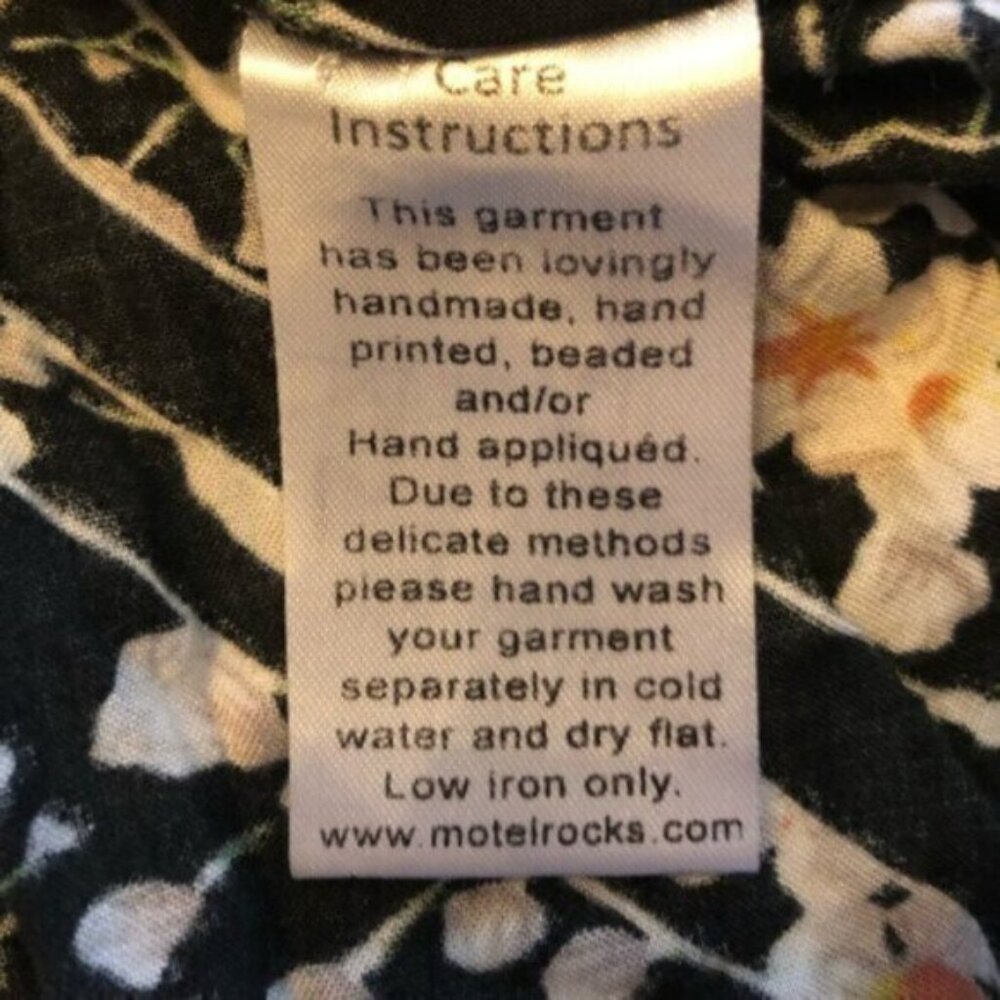 MOTEL Crosena boho festival dress in Cosmic Daisy - Picture 8 of 9